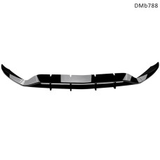 Черен лип спойлер за предна броня Mercedes GLC X253 Facelift AMG 20-22 - DMb788